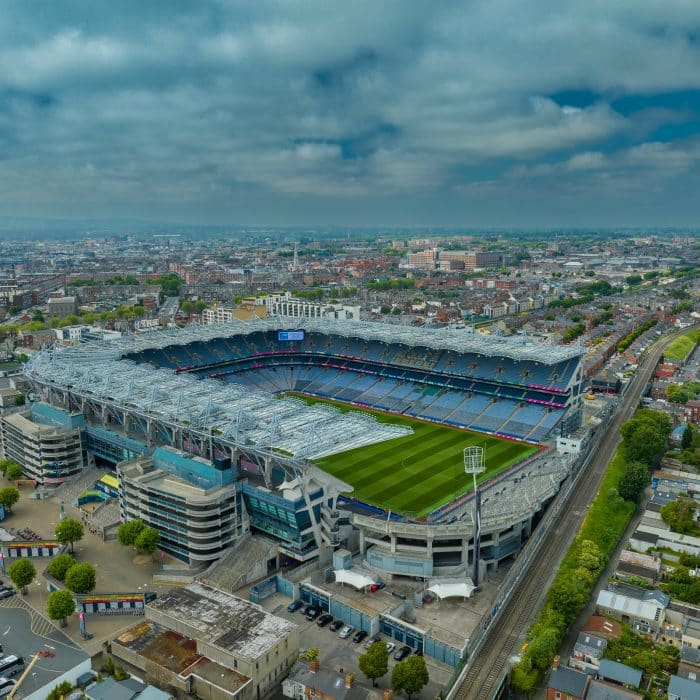 Drone Services Dublin 4 Drone Photograph of Croke Park in Dublin while conducting a Drone LiDAR Survey