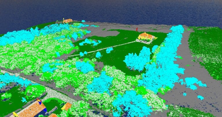 Achill Topographic Classified Point Cloud from LiDAR Survey