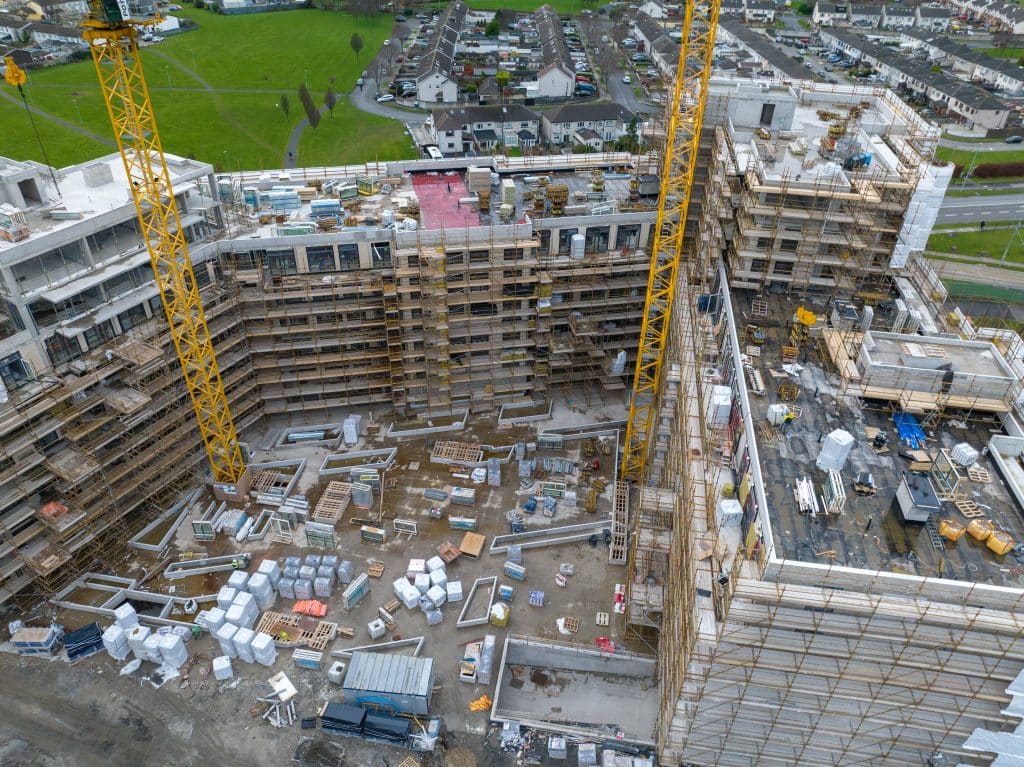Benefits of Aerial Drone Surveys for Irish Projects 4 Construction Progress Monitoring Photography Tallaght Dublin