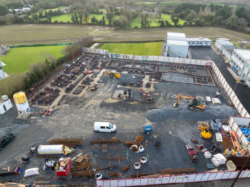 Drones in Architecture 5 Construction progress monitoring aerial orthomosaic