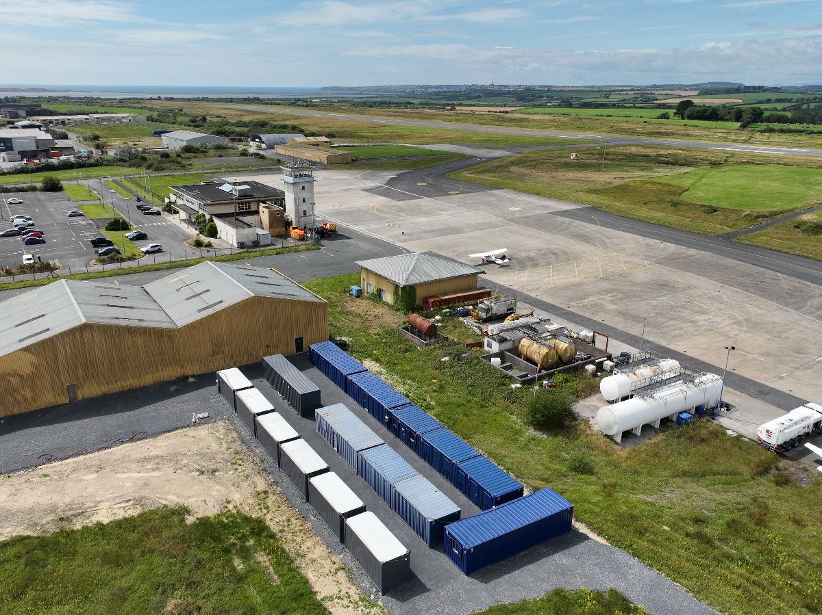 Drone Services Waterford 1 Waterford Airport Drone Roof Inspection