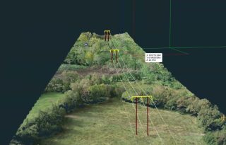 Drone LiDAR Powerline Survey