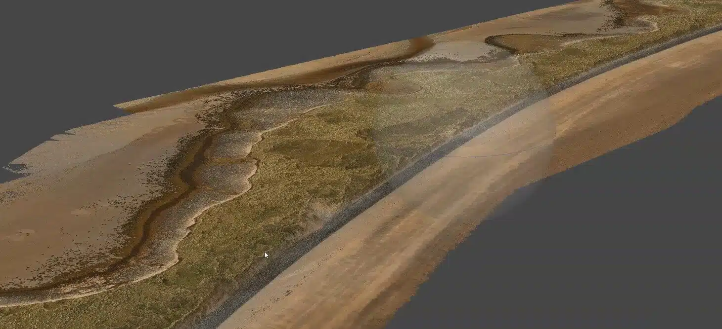Drones for Local Authorities and Government 1 Aerial view of the Sligo coastline from DSI coastal erosion monitoring work