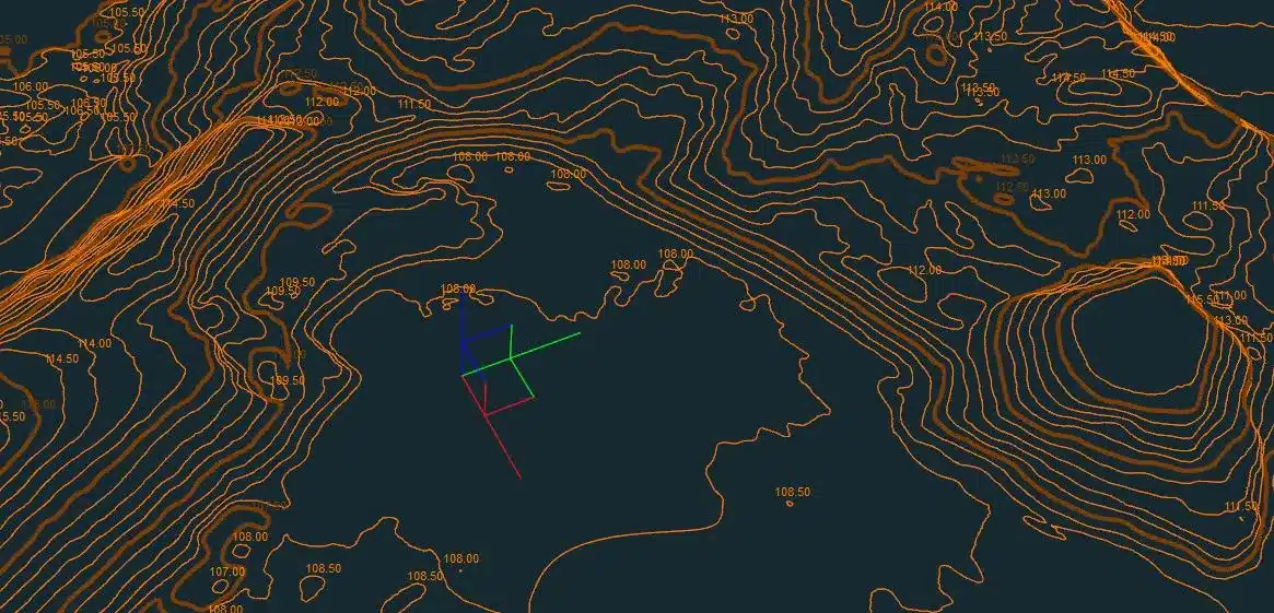 Drone Topographical Survey 4 Drone survey DTM contour map Ireland