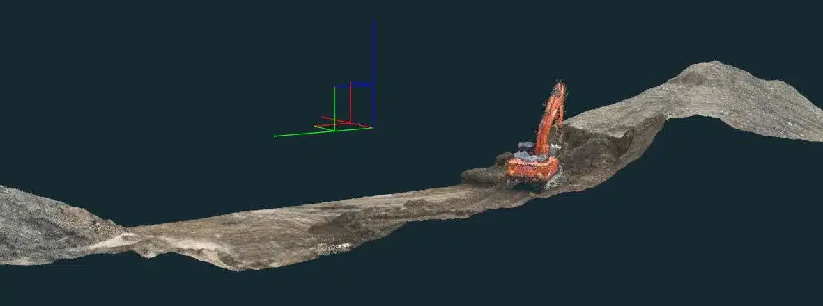 Drone Topographical Survey 3 Drone survey terrain cross sections Ireland