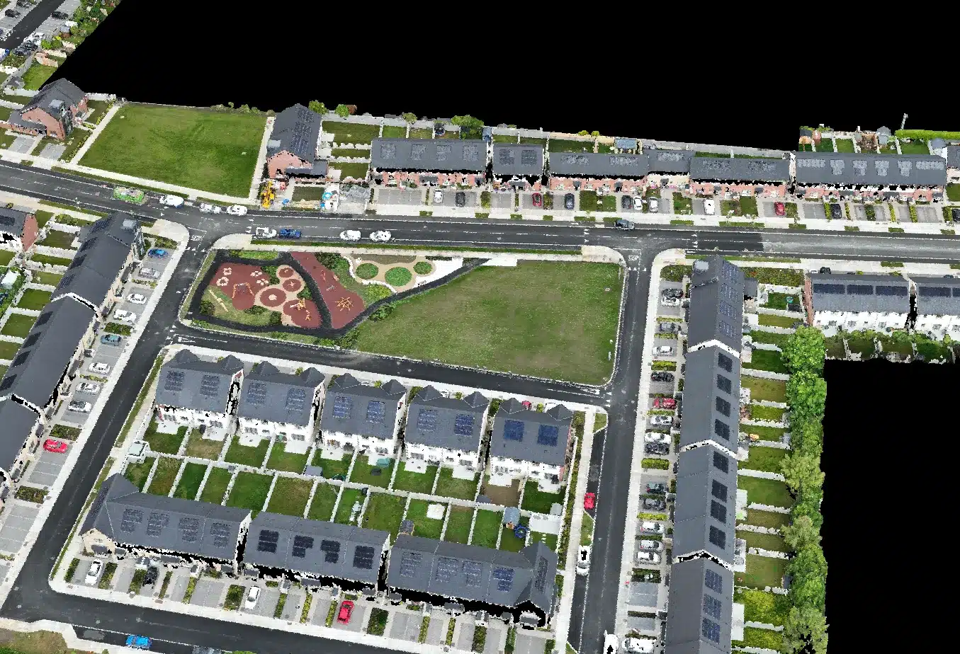Drone Surveying 3 Drone orthomosaic residential housing estate Ireland