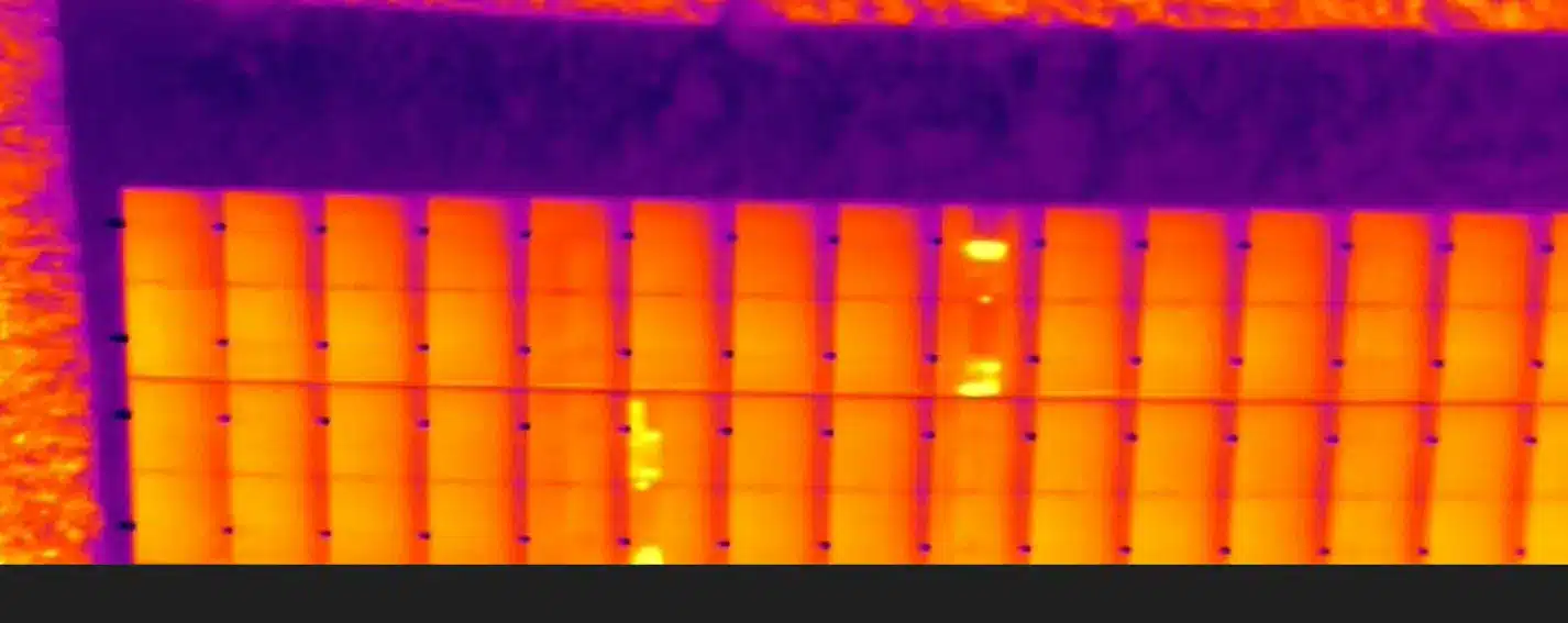 Drone Solar Farm Inspection Ireland 6 Drone thermal solar panel inspection defect detection